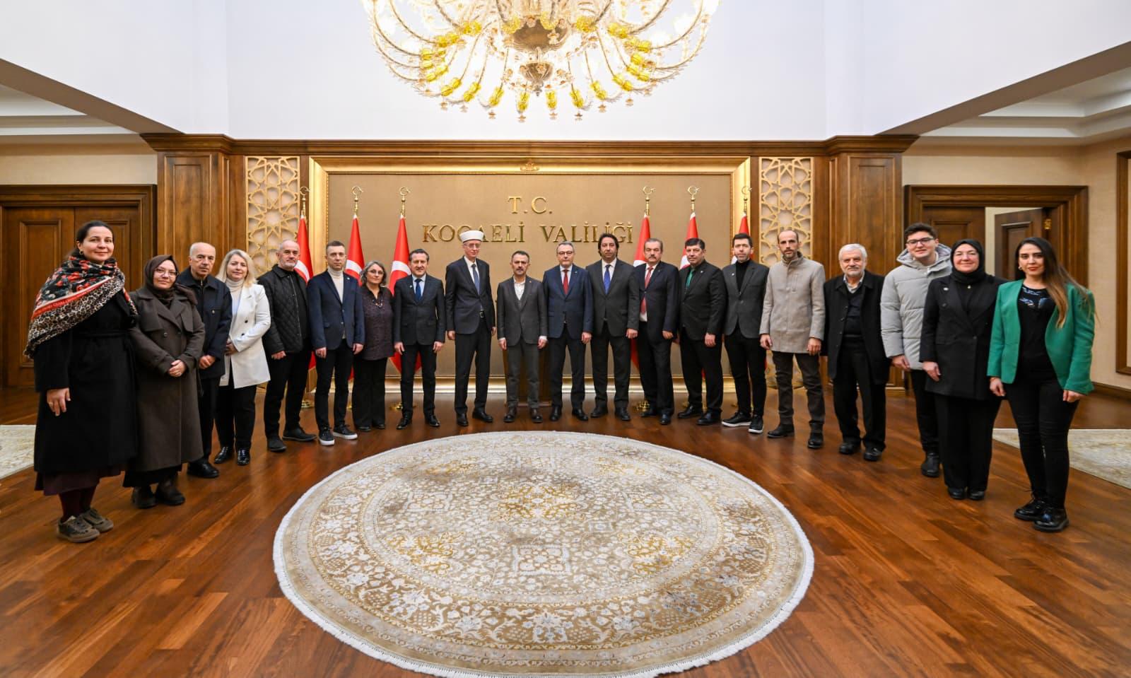 Batı Trakya Türkleri Heyetinden Vali İlhami Aktaş’a Ziyaret